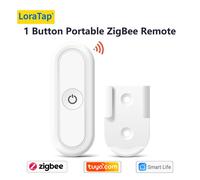 LoraTap ZigBee 3.0 sans fil 14 EU US bouton poussoir à distance Tuya scène automatisation commutateur de contrôle vie intelligente App Hub besoin - Type 1 Button Remote