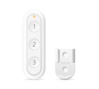 LoraTap Zigbee Télécommande avec 3 Boutons, Interrupteur Domotique pour les appareils intelligents Tuya, Parfait pour Relais Zigbee et Module de Volet Roulant - Fiable et Stable, Hub ZigBee Requis
