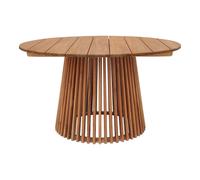 LORCA - Table de jardin ronde en teck D120 Marron