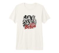 Lord Byron Poet Littérature Romantique T-Shirt Haut de Gamme