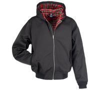 Lord Canterbury Veste à Capuche Blouson English Stlye Doublure Noir
