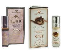Lord & Choco Musk Concentrated Perfume Oil Pack of 2 | Long-Lasting Alcohol-Free Attar for Men & Women | 6ml Each Roll-On