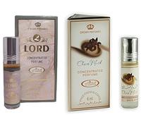 Lord & Choco Musk Concentrated Perfume Oil Pack of 2 | Long-Lasting Alcohol-Free Roll-On Attar for Men & Women | 6ml Each