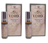 Lord Concentrated Perfume Oil 6ml Roll-On - Long Lasting, Alcohol Free, Unisex Attar - Pack of 2