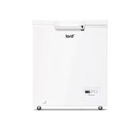 LORD G1 Congélateur coffre 142 L, 40 dB 7 kg/24h, FrostProtect -15°C, 1 panier, serrure, éclairage LED, compresseur Inverter BLDC