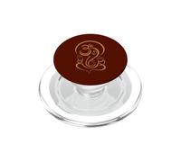 Lord Ganesha Om Line Art Hindou Elephant God Design PopSockets PopGrip pour MagSafe