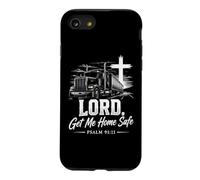 Lord, Get Me Home Safe - Psalm 91:11 Christian Trucker Coque pour iPhone SE (2020) / 7/8