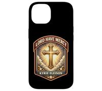 Lord Have Mercy Kyrie Eleison Christian God Jésus Christ Coque pour iPhone 14