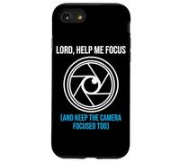 Lord Help Me Focus Camera Operator Church Media Videographe Coque pour iPhone SE (2020) / 7/8