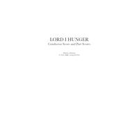 Lord I Hunger: Part Scores