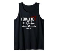 Lord I Shall Not Be Shaken Bible Verse Psalm 16:8 Christian Débardeur