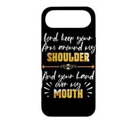 Lord Keep Your Arm Around My Shoulder and Hand Over My Mouth Coque pour iPhone Air