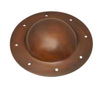 Lord of Battles Hand Forged Shield Boss | Viking Shield Umbo | Medieval Shield Umbo | Fully Functional Historical Battle-Ready Shield Boss (Copper Plated Umbo)