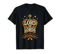 Lord of Lords Revelation 19:16 Couronne chrétienne T-Shirt