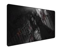 Lord of Mysteries Grand tapis de souris de jeu XXL XL, 90 x 40 x 0,3 cm, bords cousus, précision et vitesse améliorées, convient pour PC et ordinateur portable