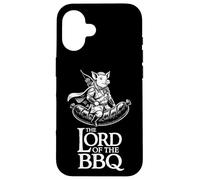 Lord of The BBQ, Barbecue, Humour, Funny Saucisse, Rigolo Coque pour iPhone 16