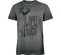 Lord Of The Lost Noir Key Unisexe T-Shirt Manches Courtes Gris 100% Coton Regular/Coupe Standard