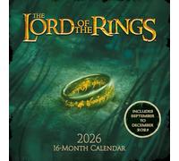 Lord of the Rings 2026 Square Calendar
