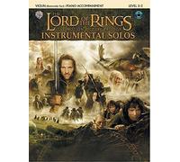 Lord of the Rings Instrumental Solos Violin Book: With Piano Accompaniment & CD PAP/COM Edition by Shore, Howard [2004]