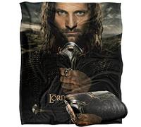 LORD OF THE RINGS - Le Seigneur des Anneaux Aragorn, Couverture Ultra Douce au Toucher, 152 x 127 cm