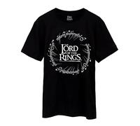 Lord of The Rings Le T-Shirt pour Hommes Logo Film Noir - Petit