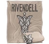 LORD OF THE RINGS - Plaid Ultra Doux au Toucher, Le Seigneur des Anneaux, 152 x 127 cm