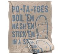 LORD OF THE RINGS - Plaid Ultra Doux au Toucher, Le Seigneur des Anneaux, 152 x 127 cm