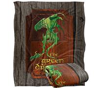 LORD OF THE RINGS - Plaid Ultra Doux au Toucher, Le Seigneur des Anneaux, 152 x 127 cm