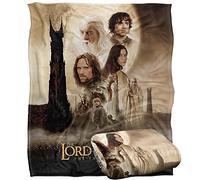 LORD OF THE RINGS - Plaid Ultra Doux au Toucher, Le Seigneur des Anneaux, 152 x 127 cm
