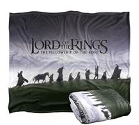 LORD OF THE RINGS - Plaid Ultra Doux au Toucher, Le Seigneur des Anneaux, 152 x 127 cm