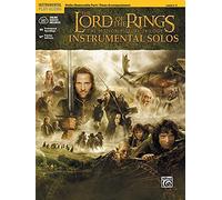 The Lord Of The Rings Instrumental Solos For Strings: Violin (With Piano Acc.), Book & Online Audio/Software