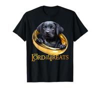 Lord of the Treats - Chien Labrador noir drôle pour Noël T-Shirt