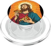 Lord Pizza Cherche des croyants et des Amoureux de Jésus-Christ PopSockets PopGrip pour MagSafe