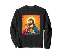 Lord Pizza Cherche des croyants et des Amoureux de Jésus-Christ Sweatshirt