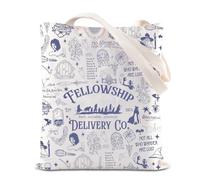 Lord Rings Sac fourre-tout avec inscription « Lo TR » pour les fans de Hobbit, Fellow Ship Uk2, INCHES