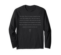 Lord’s Prayer T-Shirt | Catholic Christian Pastor Archangels Manche Longue