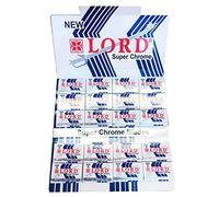 Lord Super Chrome Double Edge Blades 100 blades by Lord Co. by Lord