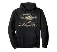 Lord Willing and the Creek Don't Rise Country Jesus Sweat à Capuche