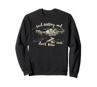 Lord Willing and the Creek Don't Rise Country Jesus Sweatshirt