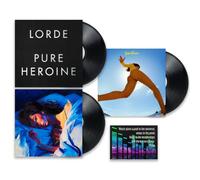 Lorde Discography Pure Heroine / Mélodrame / Énergie solaire avec carte d'art bonus