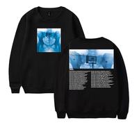 Lorde The Virgin Tour 2025 Pull à col rond à manches longues pour homme et femme, Noir , XS