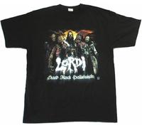 Lordi Hard Rock Hallelujah Arockalypse Tour T-Shirt 100% Coton pour Homme et Femme, Couleur 05, Manches Courtes(XX-Large)