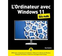 L'ordinateur avec Windows 11 pour les Nuls - Dan Gookin - First Interactive - broché - Manuel