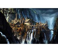 LORDOS 5D Diamond Painting, Kit de Peinture Diamant Complet, DIY Diamant Peinture Kit Le seigneur des anneaux, Diamant Arts Craft Canevas Artisanat Maison Décoration Murale Decor 50x70cm