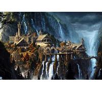 LORDOS Diamond Painting Kits, lord of the rings, Diamond Painting Complet, Diamond Art Dessin Animé, Painting Diamant Pour La Décoration Murale De La Maison 30x40cm