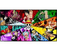 LORDOS Diamond Painting Kits, Peinture Diamant pour Enfants et Adultes, Poster Manga One Piece Broderie Diamant kit Complet,5d Diamant Painting Strass pour Home Wall Decor 50x70cm