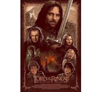 LORDOS DIY Diamond Painting Enfant, 5D Tableau Perle Diamant, Le seigneur des anneaux Peinture Numero Diamant Adulte, Broderie Diamant Kit Complet Décoration à la Maison Salon, 30x40cm