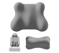 Lordosenstützkissen - Ergonomisches Memory Foam-Rückenkissen, Nackenkissen-Set für die Kopfstütze im Auto | Komfortunterstützung für Bürostuhl, Schreibtischsitz, Reiseliege, Gaming-Haltungsentlastung