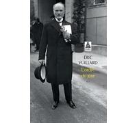 Eric Vuillard – L'ordre du jour – Actes Sud