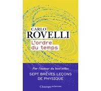 L'Ordre du temps Carlo Rovelli (Auteur), Sophie Lem (Traduction)